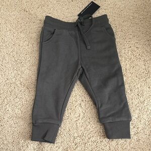 Little Bipsy Charcoal Kids Joggers NWT